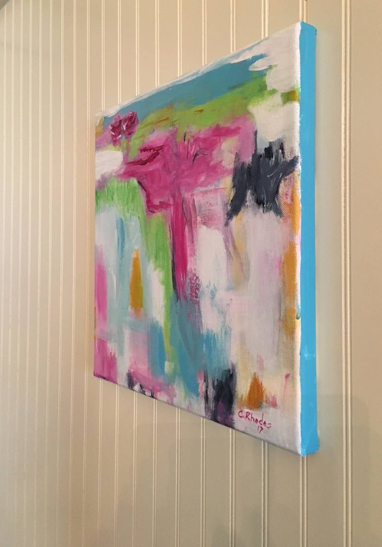 Original Abstract Painting by Corbyn Rhodes