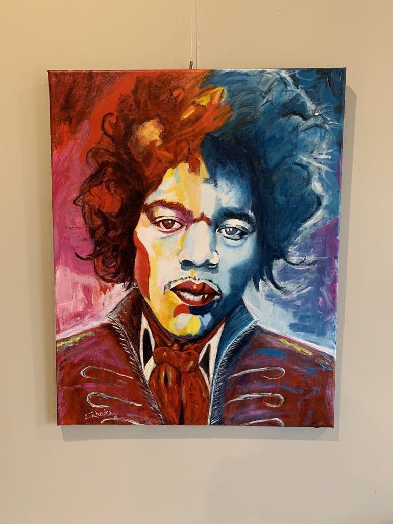 Original Pop Culture/Celebrity Painting by Corbyn Rhodes