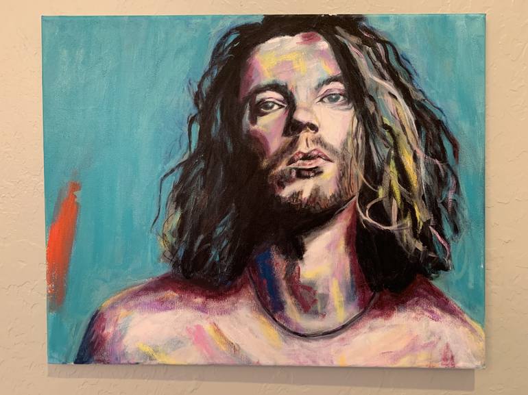 Original Celebrity Painting by Corbyn Rhodes