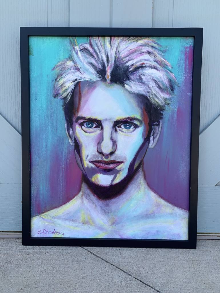 Original Celebrity Painting by Corbyn Rhodes