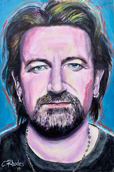 Original Impressionism Pop Culture/Celebrity Paintings by Corbyn Rhodes