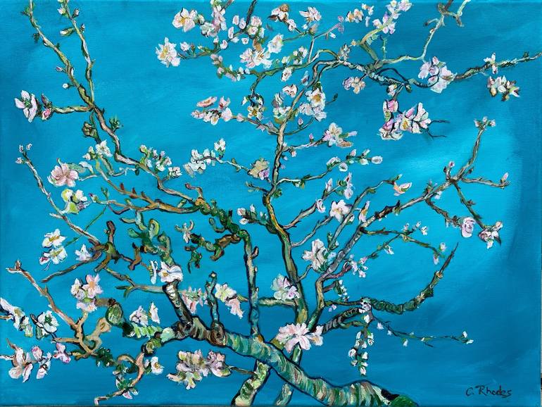 van gogh almond blossom