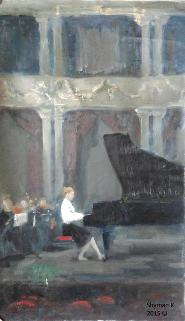 Print of Music Paintings by Kateryna Shyman
