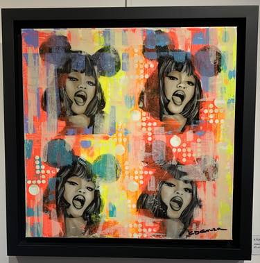 Original Pop Art Portrait Paintings by Caroline de Souza- CDSouza art