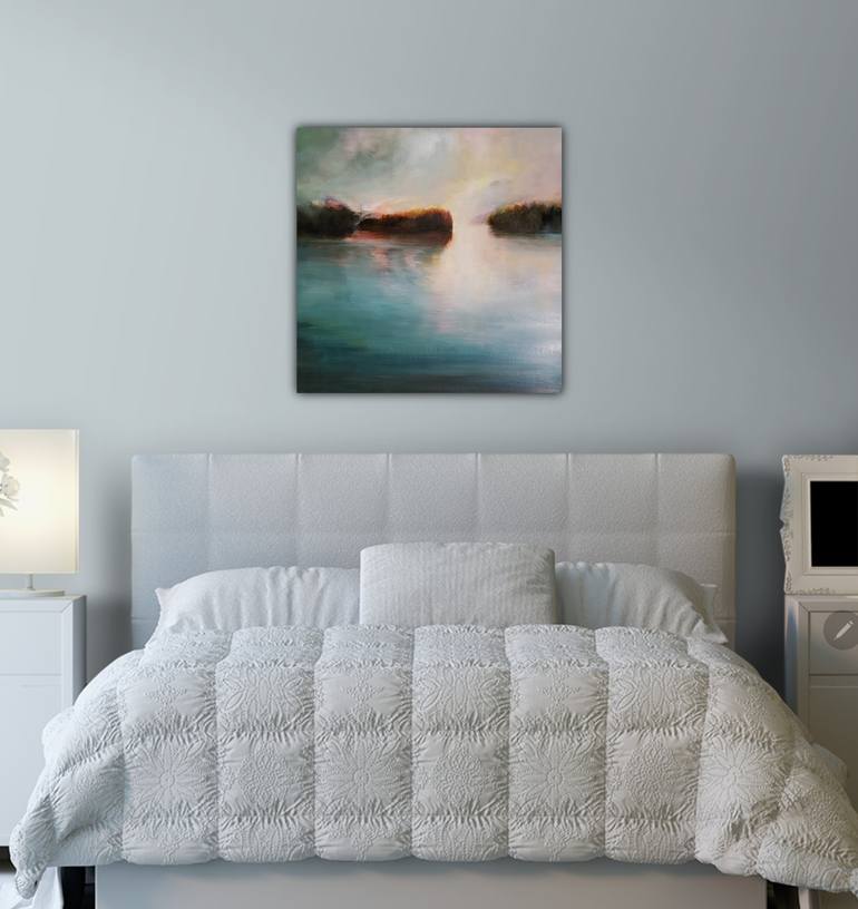 Original Contemporary Seascape Painting by Frances Obie