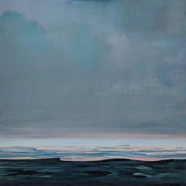 Original Abstract Seascape Paintings by Frances Obie
