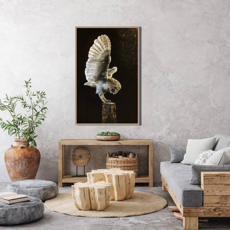 Original Realism Animal Drawing by Olga Kaydash