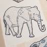 threadwork detail - elephant