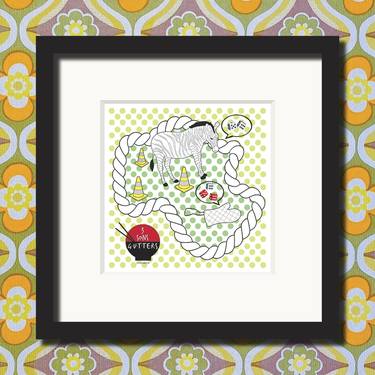 Talking Dice - Framed Ink jet print - Limited Edition of 5 thumb