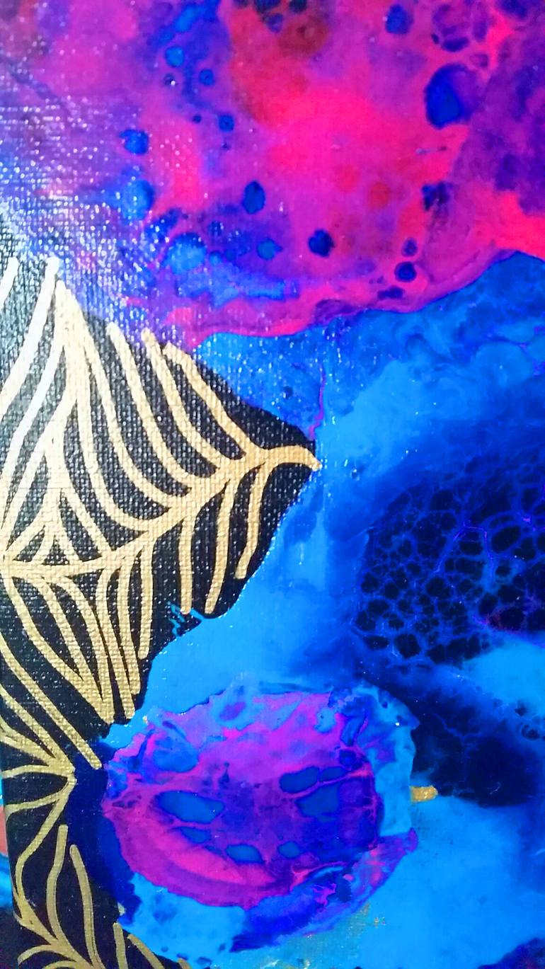Original Abstract Painting by Lauren Portella
