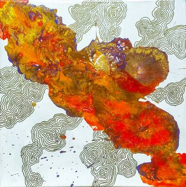 Original Abstract Painting by Lauren Portella