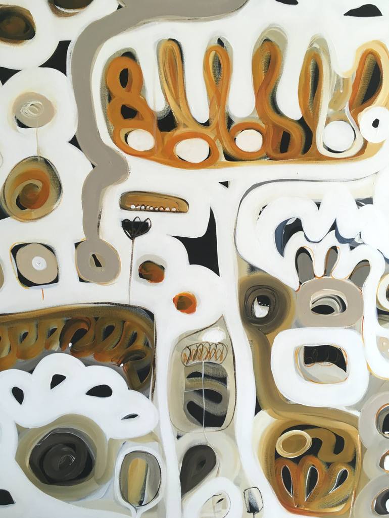 Original Abstract Landscape Painting by Sarah Morrow