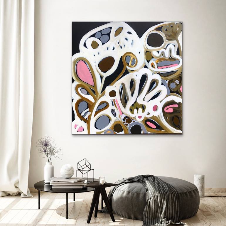 Original Abstract Landscape Painting by Sarah Morrow