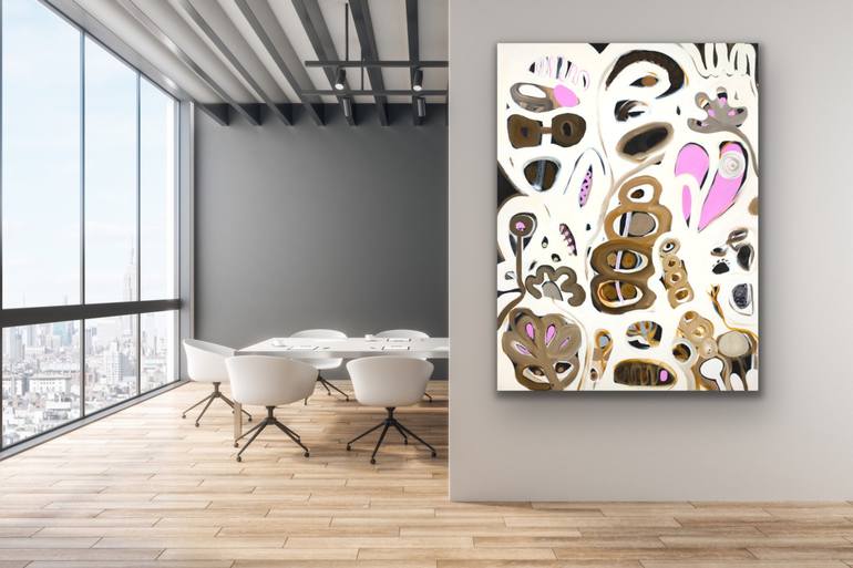 Original Contemporary Abstract Painting by Sarah Morrow