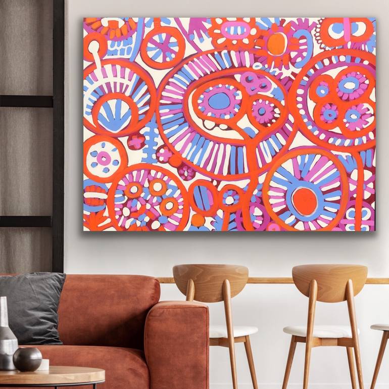 Original Abstract Painting by Sarah Morrow