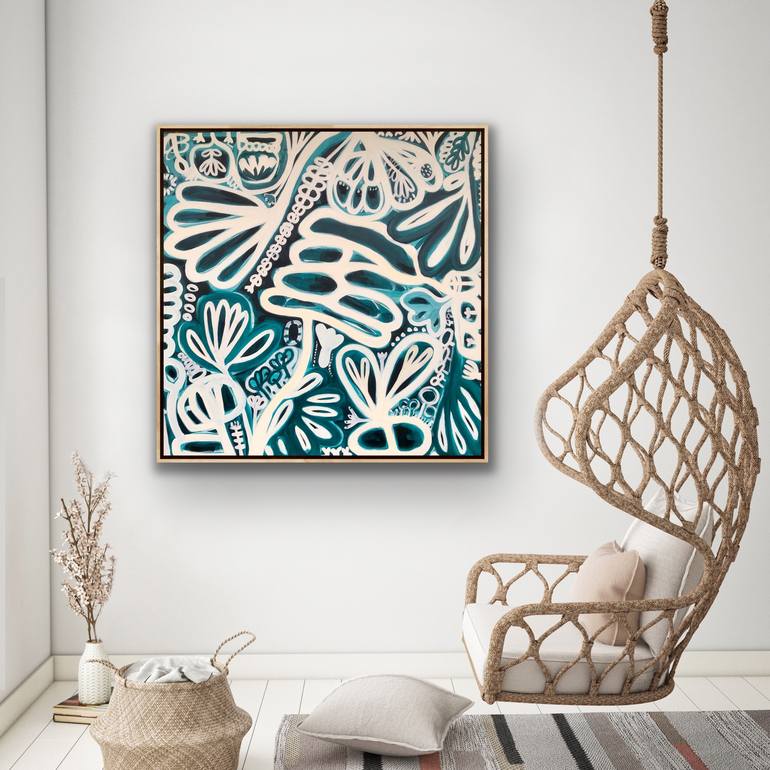Original Abstract Painting by Sarah Morrow