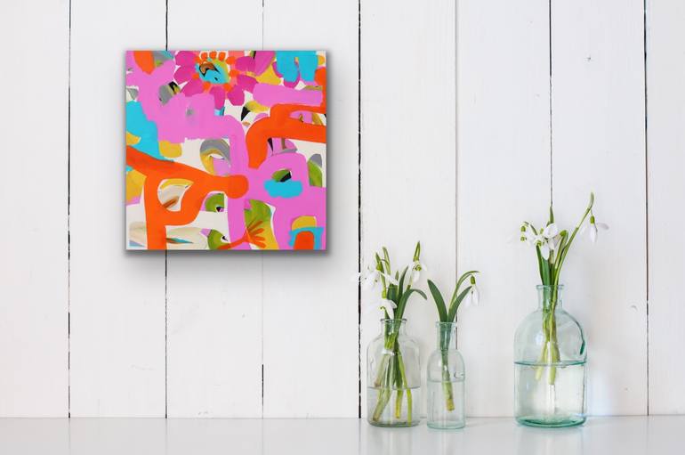 Original Modern Abstract Painting by Sarah Morrow