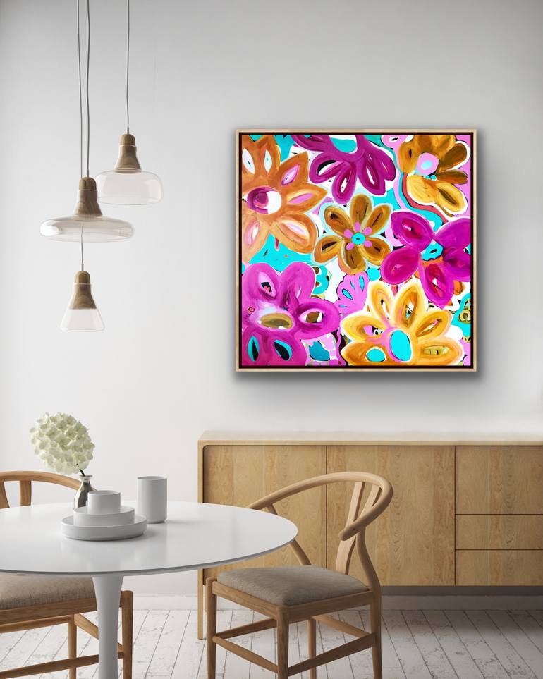 Original Contemporary Abstract Painting by Sarah Morrow