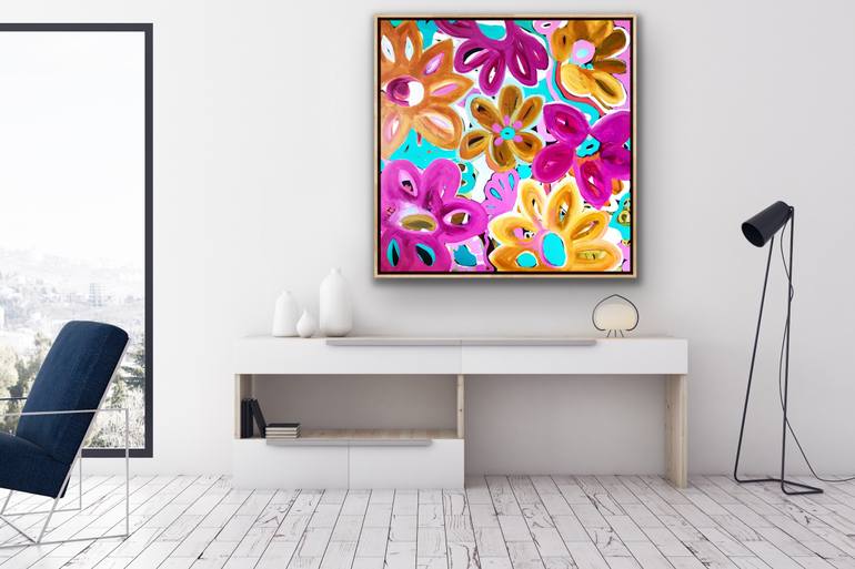 Original Contemporary Abstract Painting by Sarah Morrow