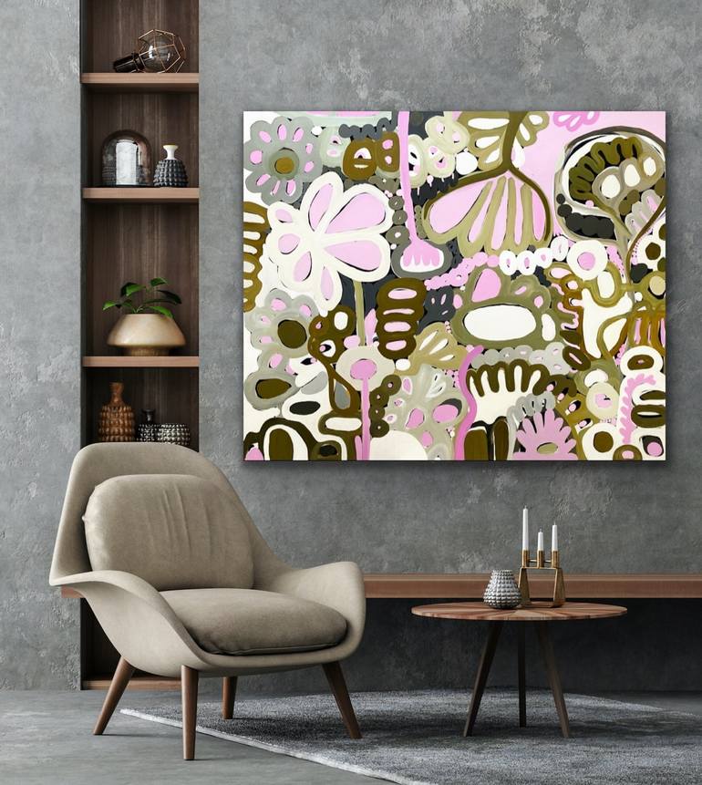 Original Abstract Painting by Sarah Morrow