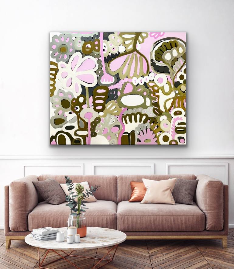 Original Abstract Painting by Sarah Morrow