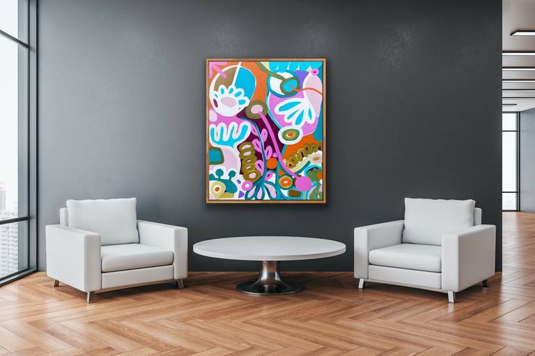 Original Abstract Painting by Sarah Morrow