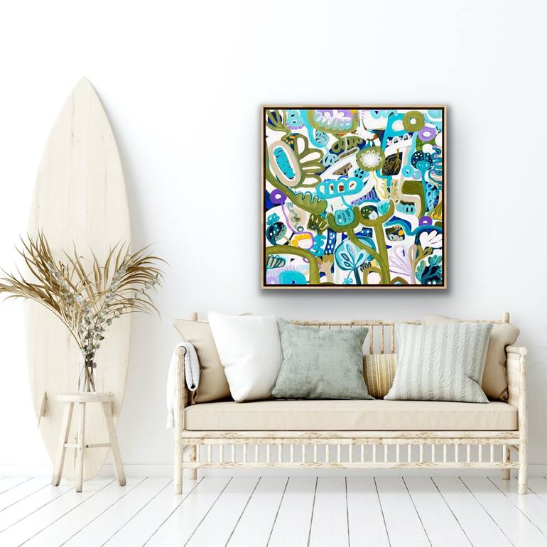 Original Abstract Painting by Sarah Morrow