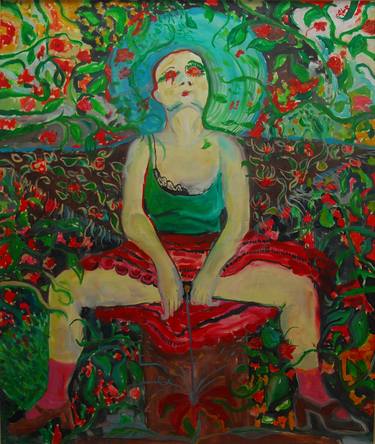 Print of Figurative Floral Paintings by Andreea Foanene