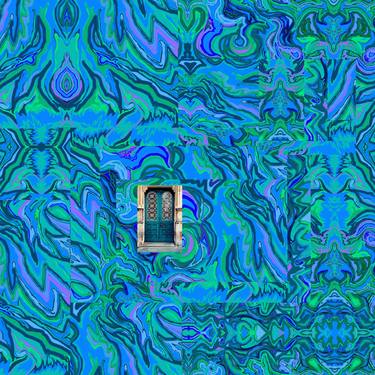 Doorway into Multi-Layers of Water Art Collage thumb