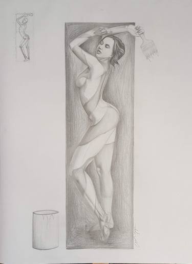 Print of Nude Drawings by Ersin Yazici