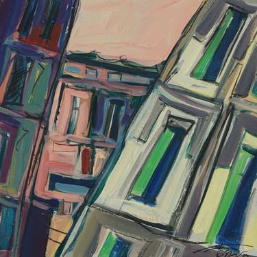Original Impressionism Architecture Paintings by Igor Oster