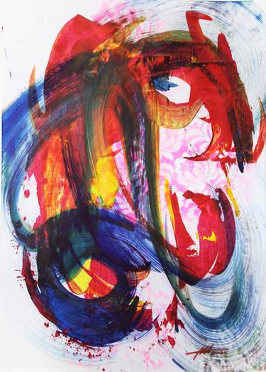 Print of Abstract Paintings by Toli Menkiv