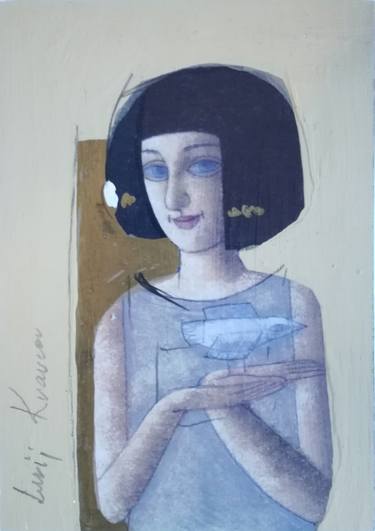 Original Women Painting by Jurij Kravcov