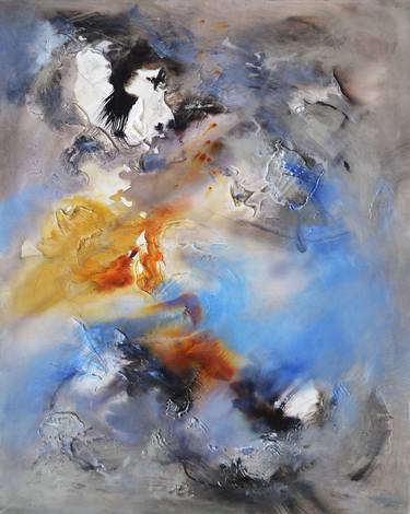 Original Abstract Expressionism Abstract Paintings by Teodora Prodanova
