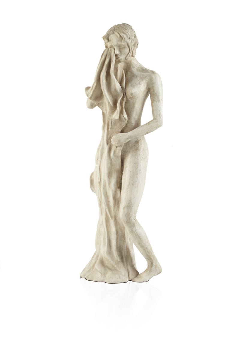 Original Documentary Nude Sculpture by Helen Gordon