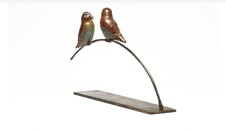 Original Documentary Animal Sculpture by Helen Gordon
