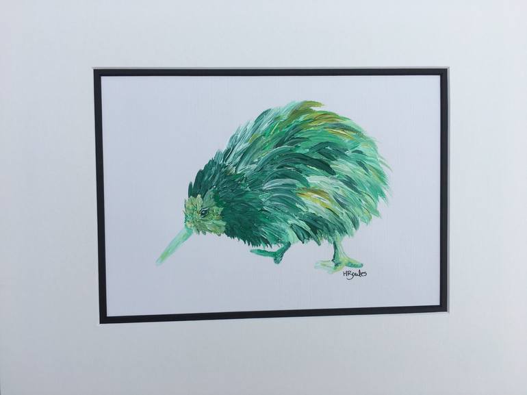 Original Abstract Animal Painting by Hannah Bowles