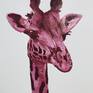 A red monochrome Giraffe.
An original piece of artwork inspired by my love of animals and the use monochrome to represent my subjects.
The artwork comes double mounted - inside black, outside cream.
The dimensions include the mount.