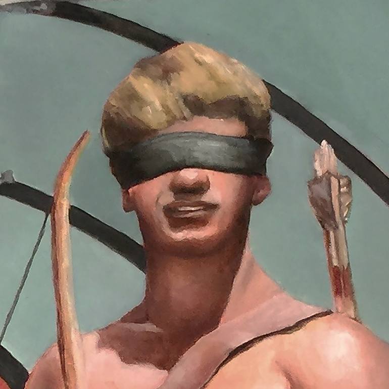 Original Figurative Men Painting by Brad Leslie