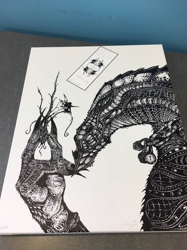 Original Illustration Fantasy Drawing by Joshua Fredric Smith