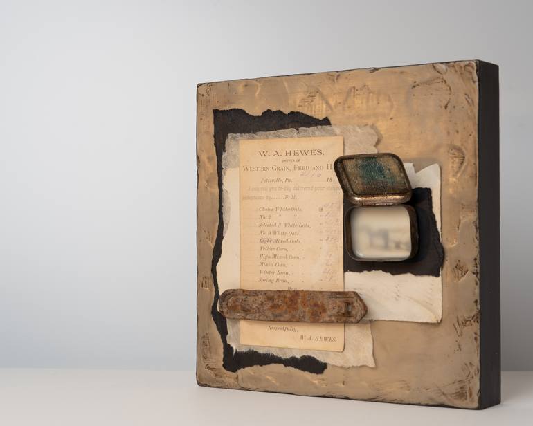 Original Conceptual Still Life Collage by Susanne Helmert