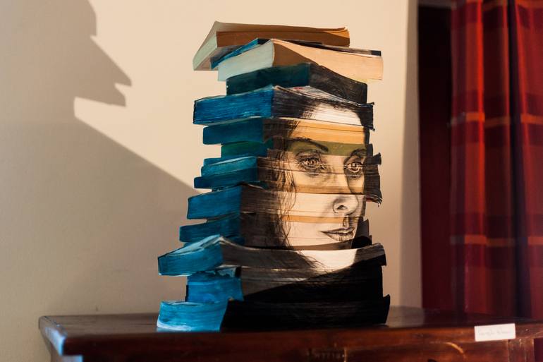 Original Fine Art Portrait Installation by Theano Giannezi