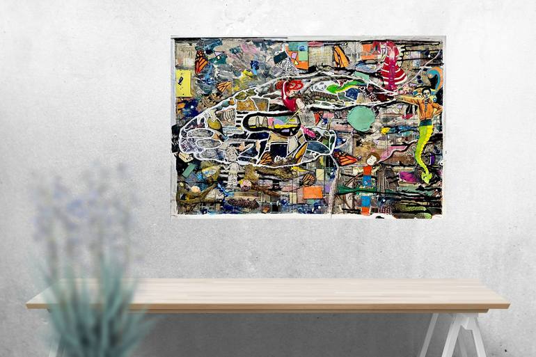 Original Abstract Patterns Collage by Steven Tannenbaum