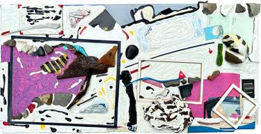 Original Abstract Animal Collage by Steven Tannenbaum