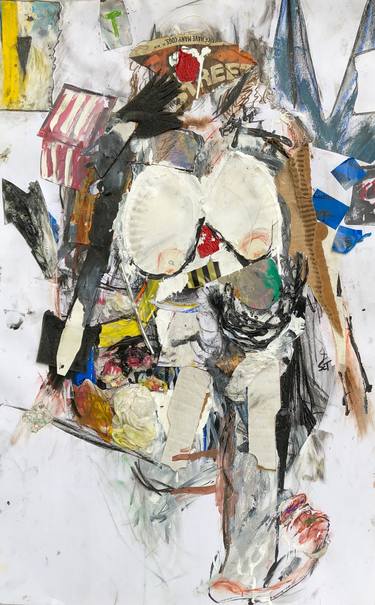 Print of Abstract Women Collage by Steven Tannenbaum