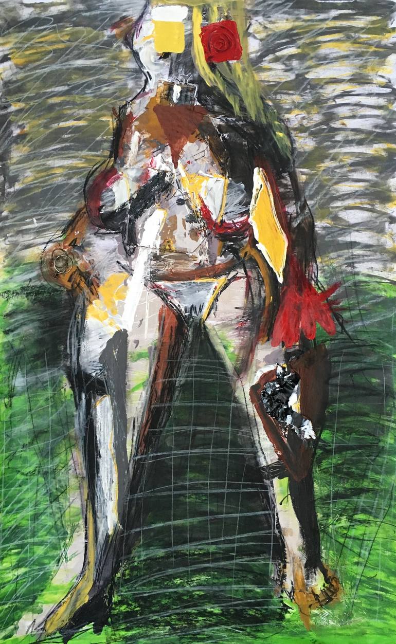 Original Nude Painting by Steven Tannenbaum