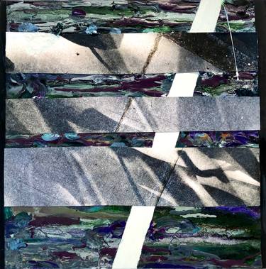 Original Abstract Collage by Steven Tannenbaum
