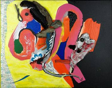 Print of Abstract Animal Collage by Steven Tannenbaum