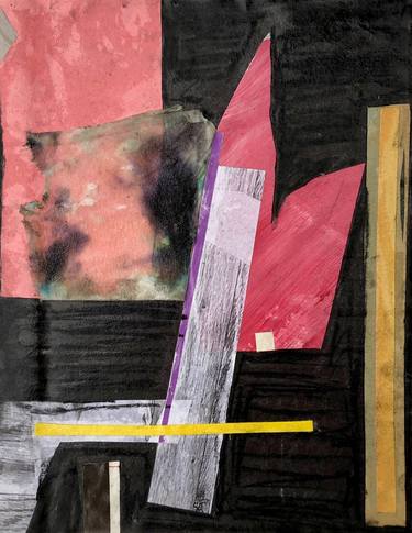 Print of Modern Abstract Collage by Steven Tannenbaum