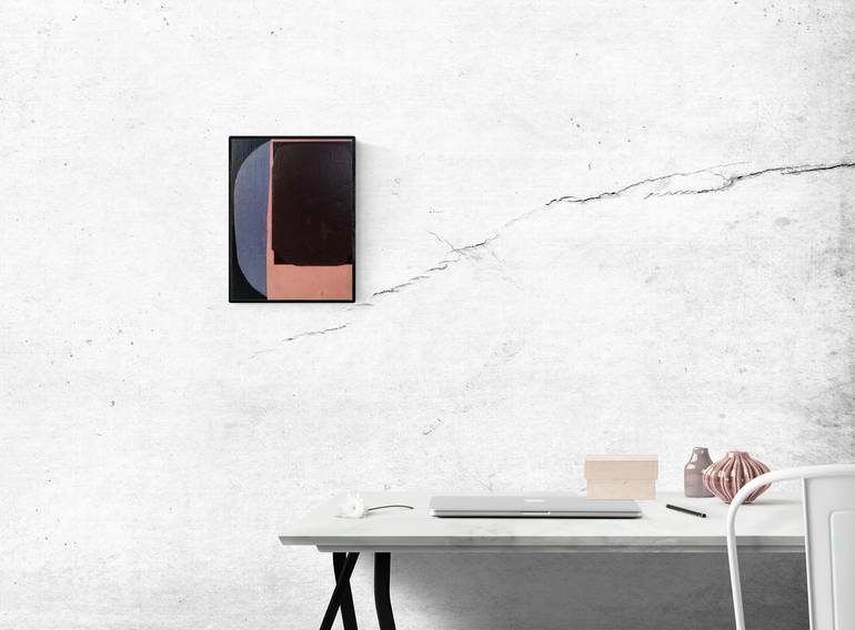 Original Minimalism Abstract Collage by Steven Tannenbaum